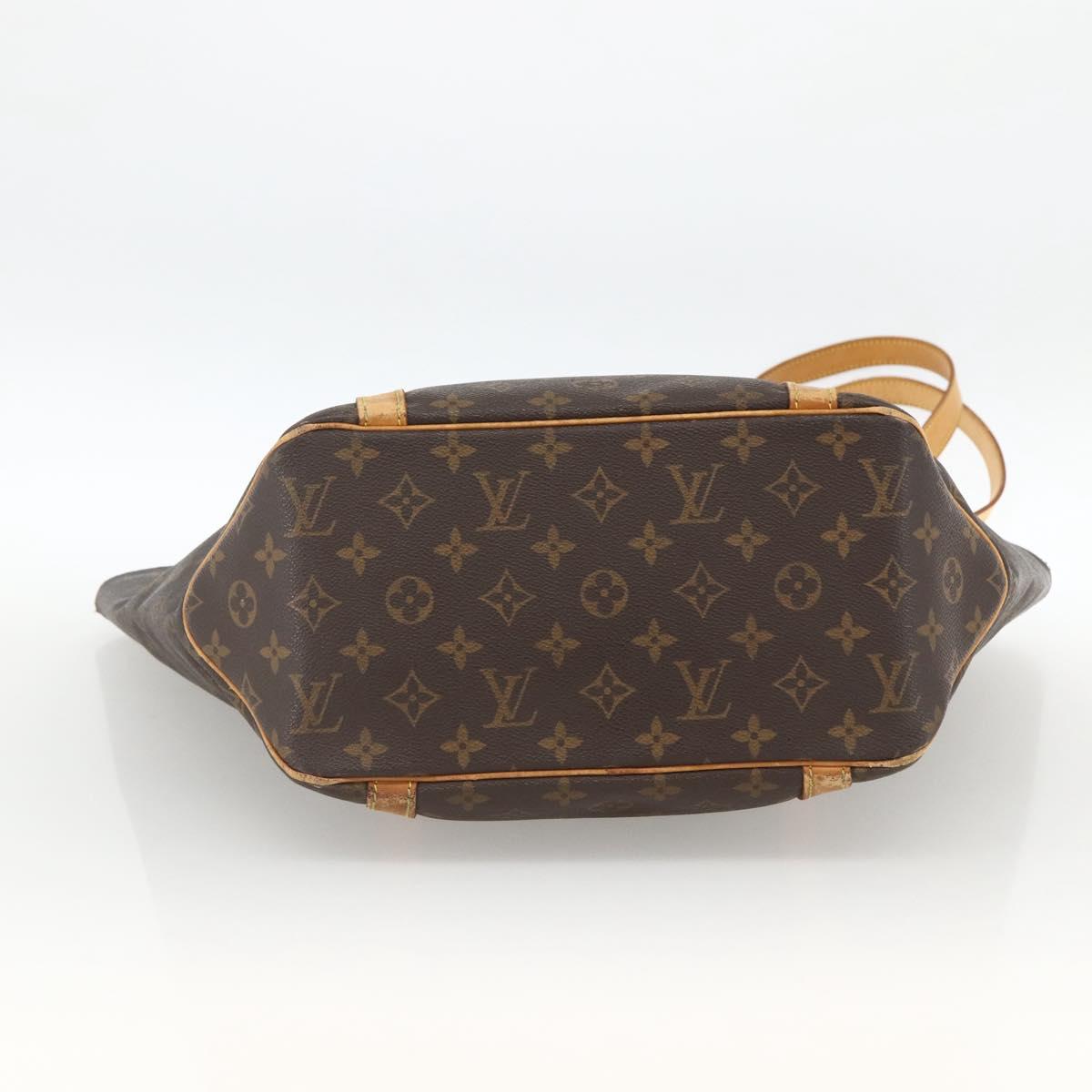 LOUIS VUITTON Monogram Sac Shopping Tote Bag M51108 LV Auth LNZ381