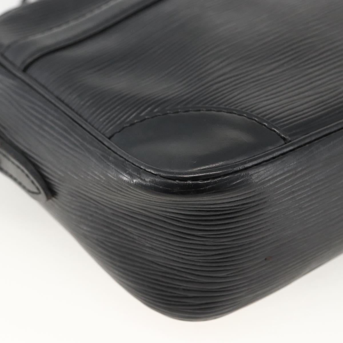 LOUIS VUITTON Epi Trocadero 23 Shoulder Bag Black M52302 LV Auth LNZ386