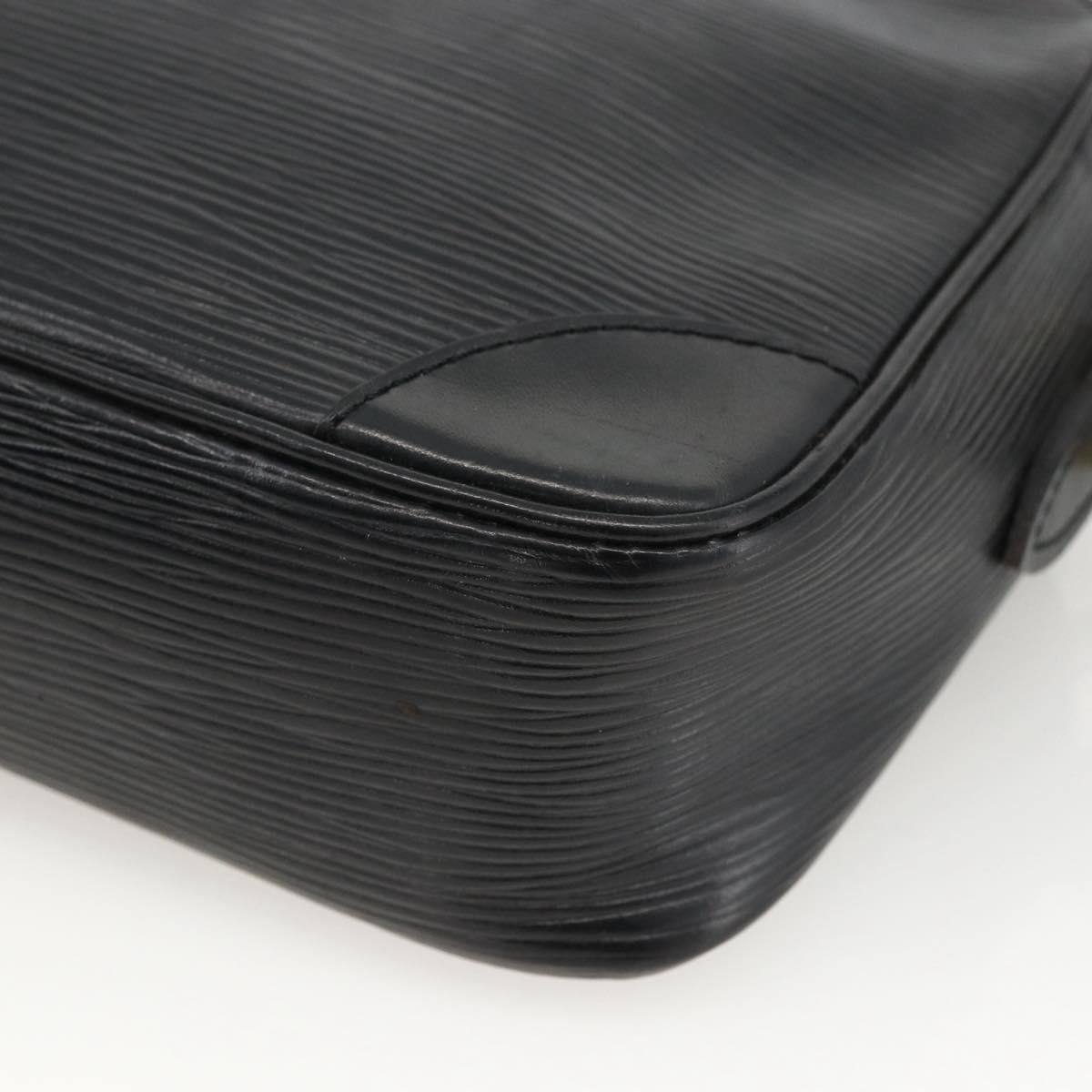 LOUIS VUITTON Epi Trocadero 23 Shoulder Bag Black M52302 LV Auth LNZ386