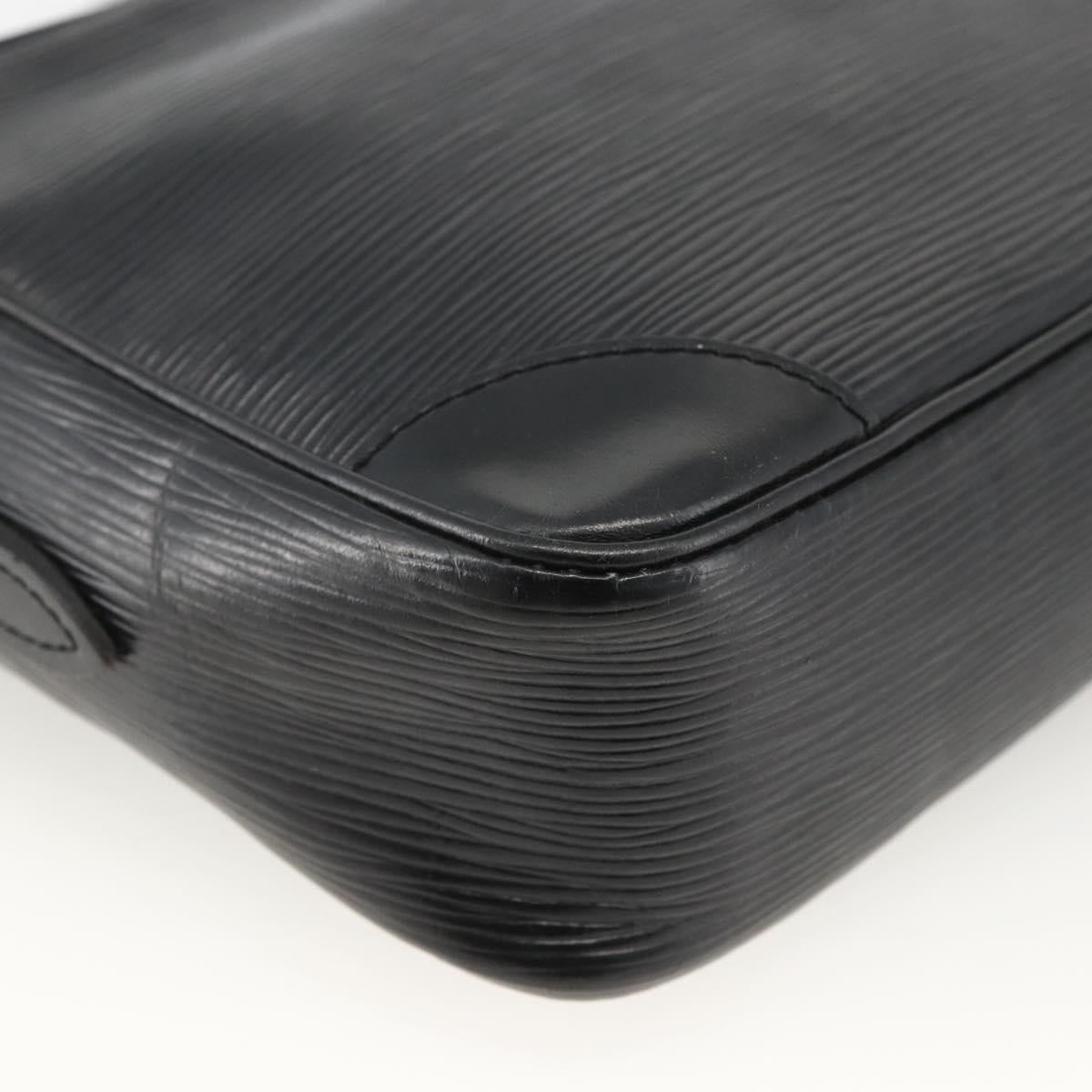 LOUIS VUITTON Epi Trocadero 23 Shoulder Bag Black M52302 LV Auth LNZ386