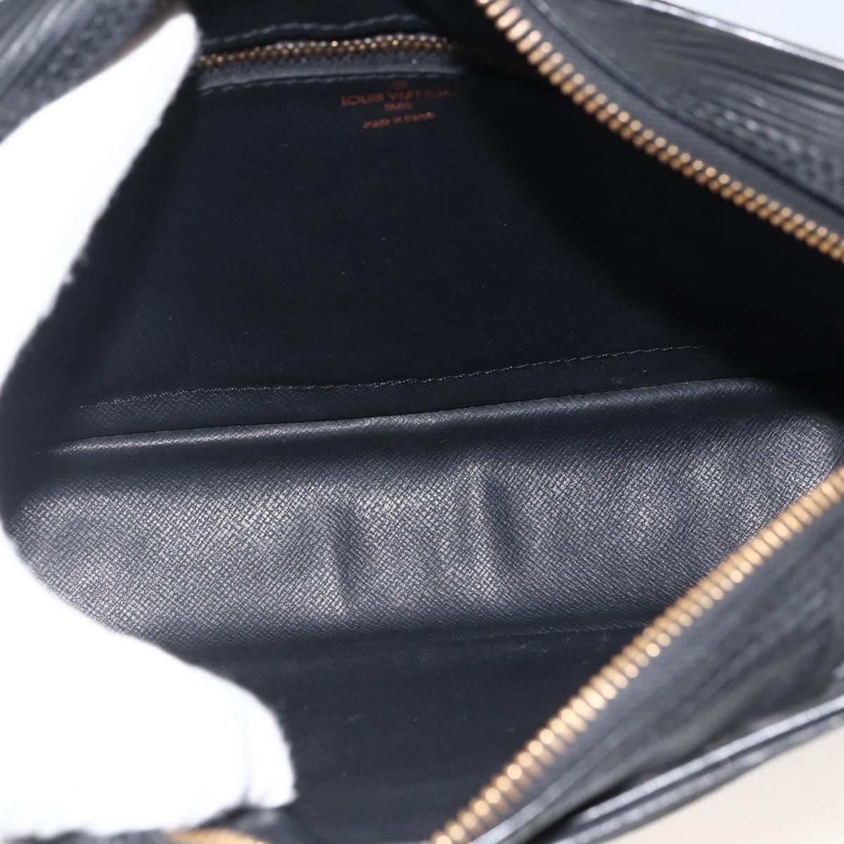 LOUIS VUITTON Epi Trocadero 23 Shoulder Bag Black M52302 LV Auth LNZ386
