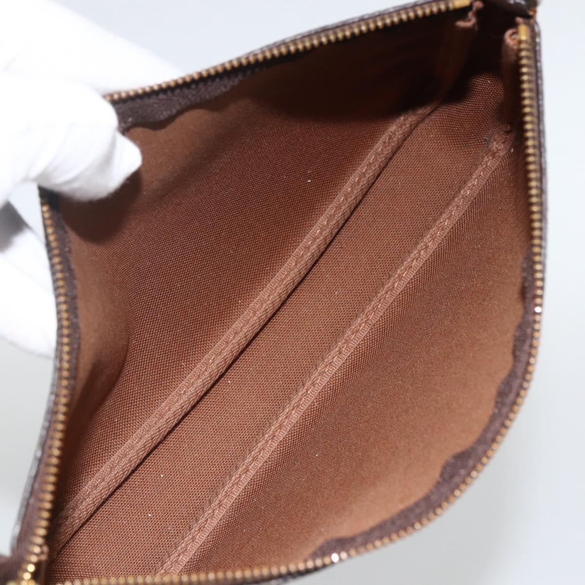 LOUIS VUITTON Monogram Pochette Accessoires Pouch M51980 LV Auth LNZ400