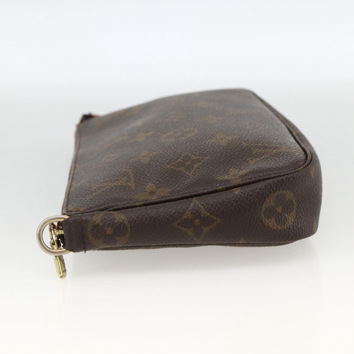 LOUIS VUITTON Monogram Pochette Accessoires Pouch M51980 LV Auth LNZ400