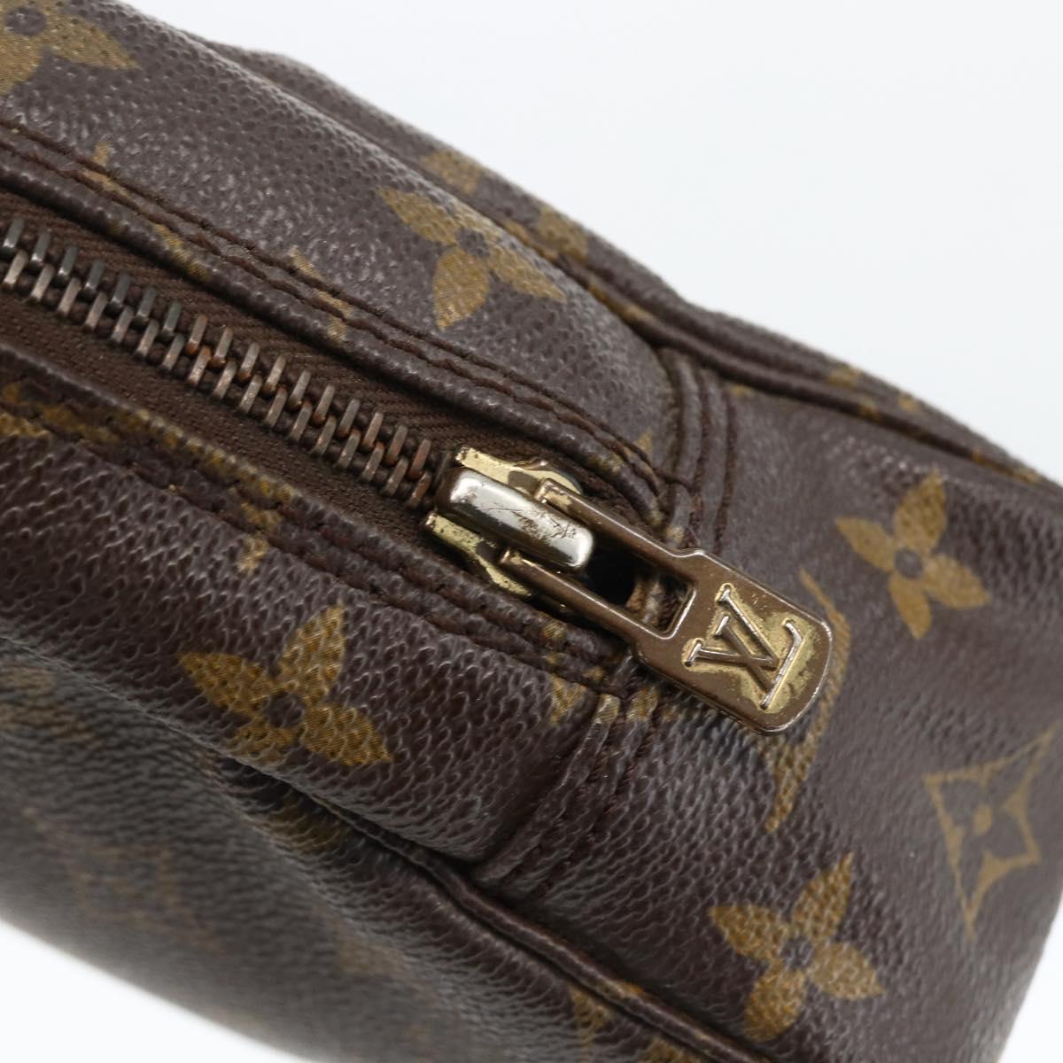 LOUIS VUITTON Monogram Trousse Toilette 23 Clutch Bag M47524 LV Auth LNZ401