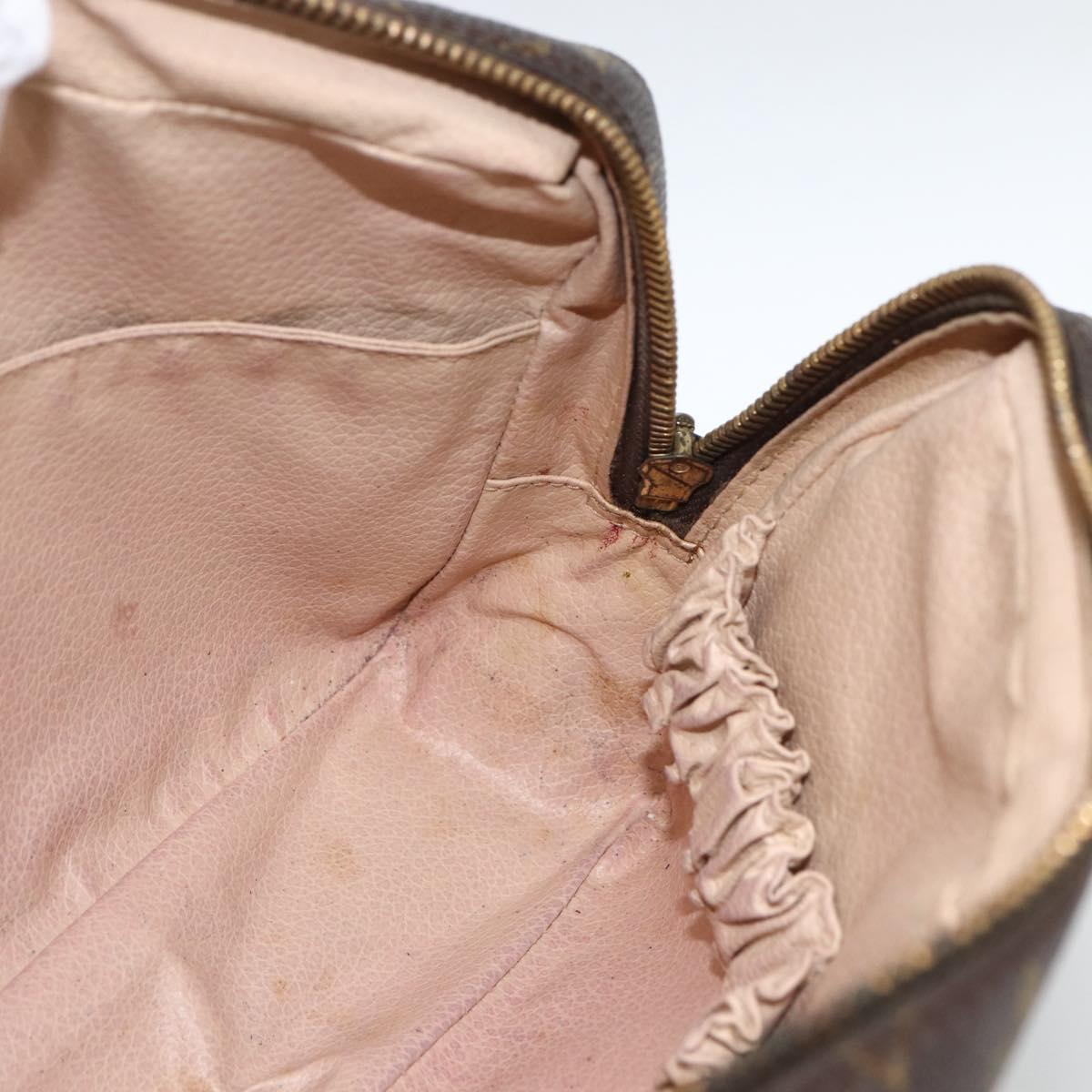 LOUIS VUITTON Monogram Trousse Toilette 23 Clutch Bag M47524 LV Auth LNZ401