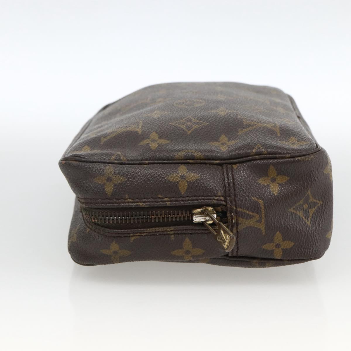 LOUIS VUITTON Monogram Trousse Toilette 23 Clutch Bag M47524 LV Auth LNZ401