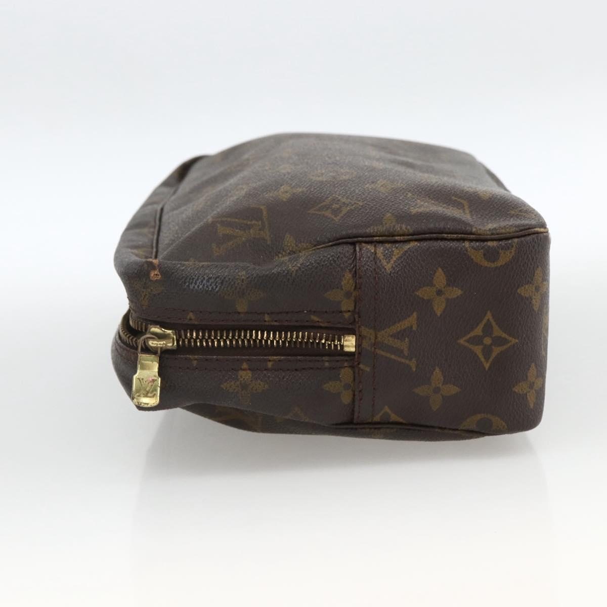 LOUIS VUITTON Monogram Trousse Toilette 28 Clutch Bag M47522 LV Auth LNZ402