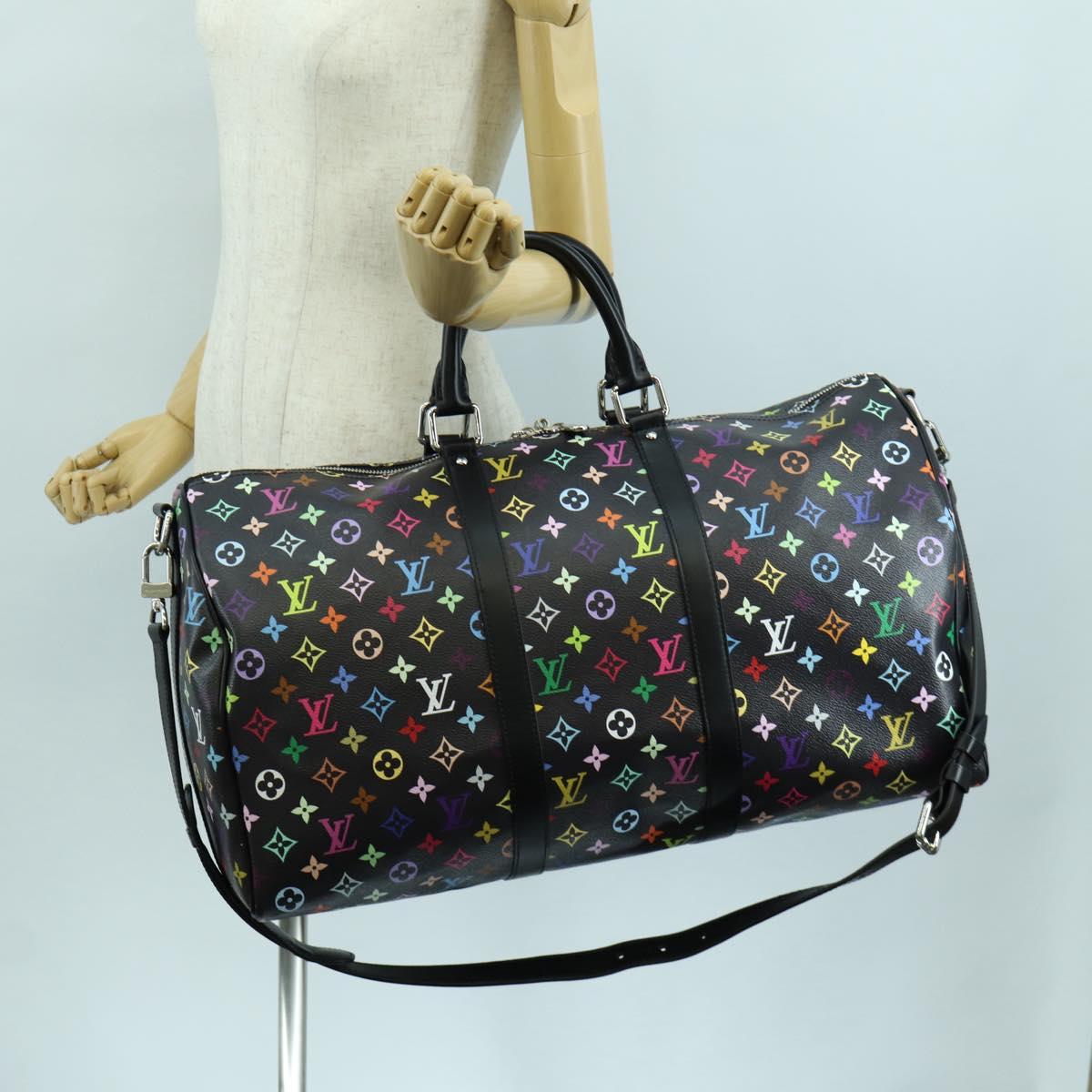 LOUIS VUITTON Multicolor LVxTM Keepall Bandouliere 50 Bag M13745 Auth LNZ430SM