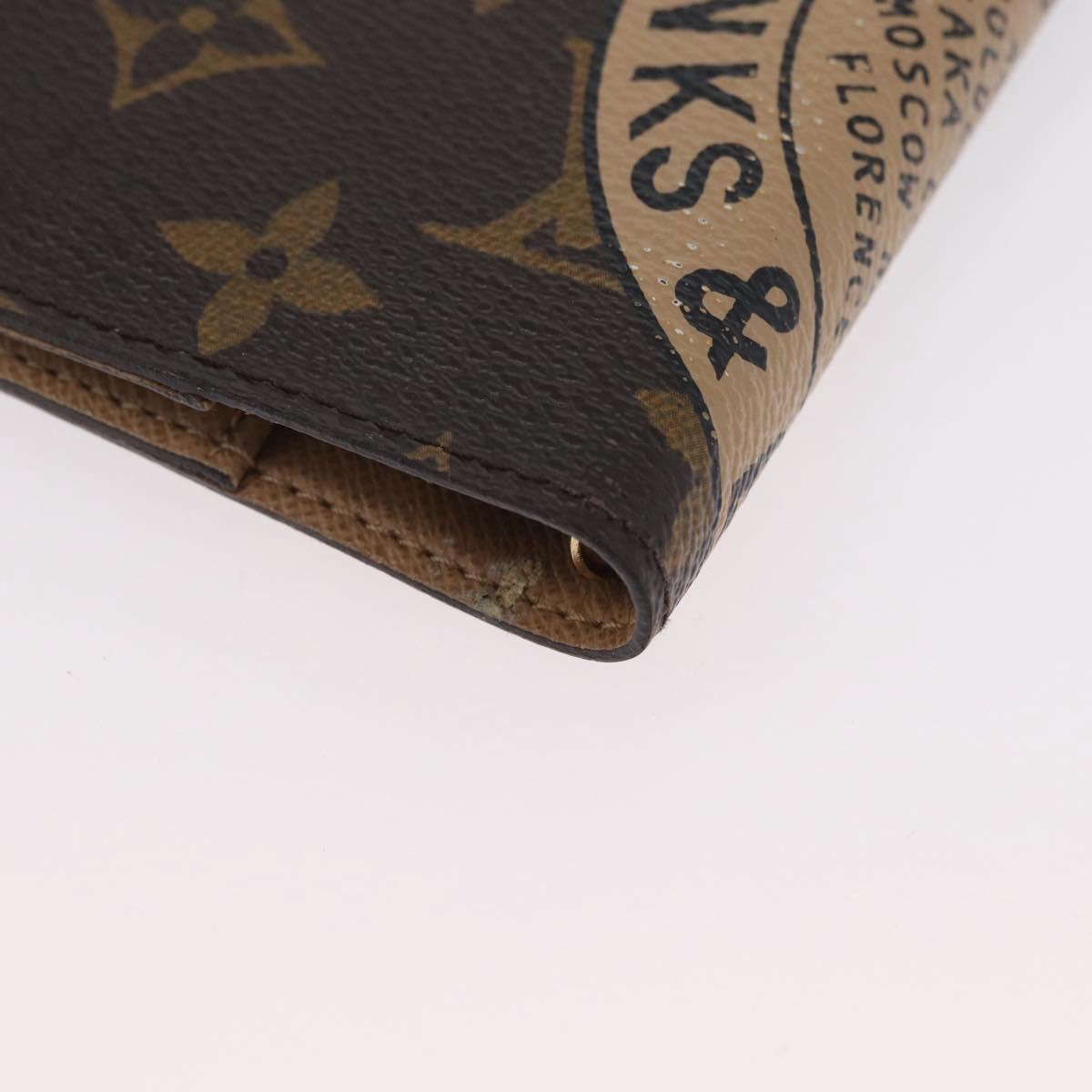 LOUIS VUITTON Monogram T&B Agenda PM Day Planner Cover R21039 LV Auth LNZ436