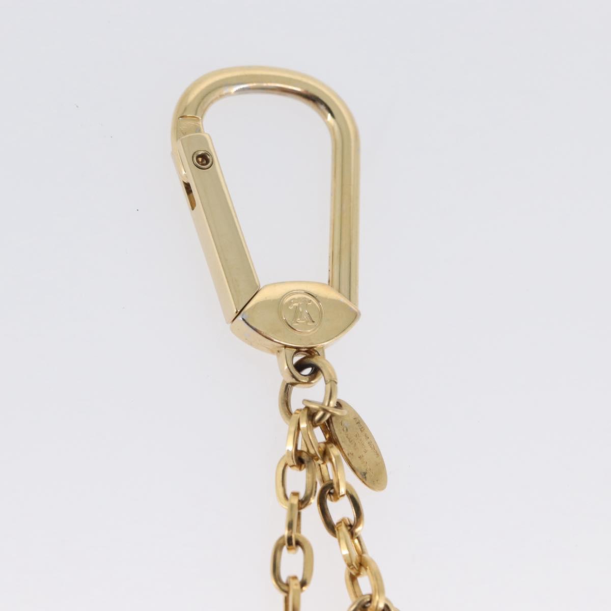 LOUIS VUITTON Bag Charm Iconic Bag Charm metal Red Black LV Auth LNZ441