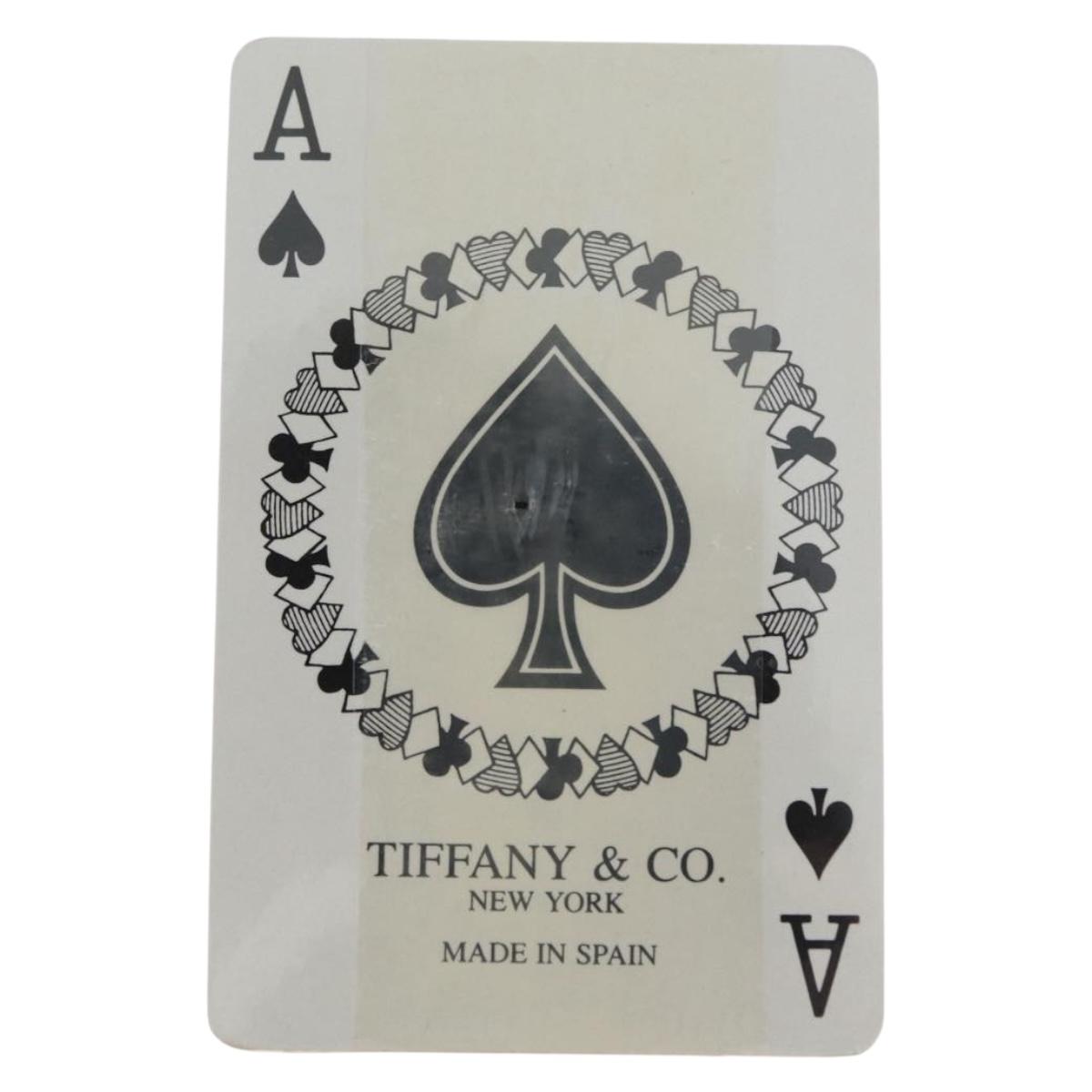 TIFFANY&Co. Playing Cards 2 Set Blue Red Auth LNZ444V