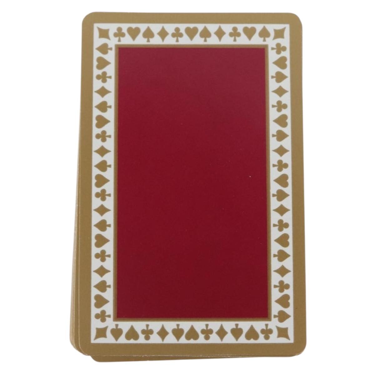 TIFFANY&Co. Playing Cards 2 Set Blue Red Auth LNZ444V