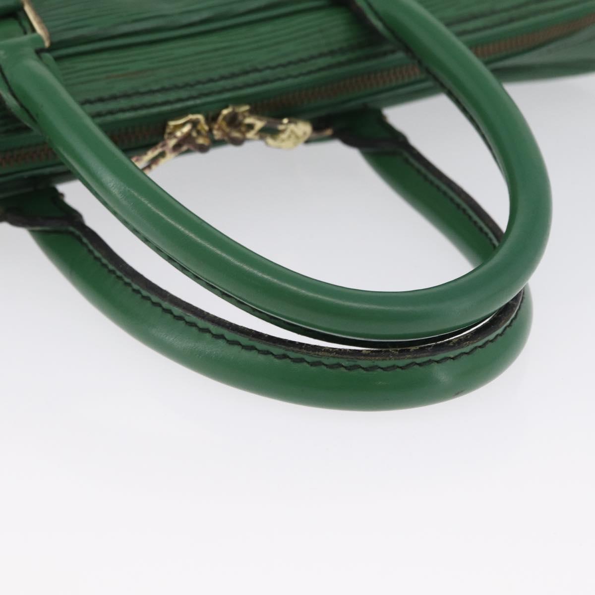 LOUIS VUITTON Epi Porte Documents Voyage Business Bag Green M54474 Auth LNZ462