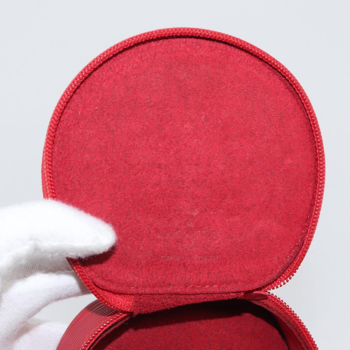 LOUIS VUITTON Epi Ecrin Bijoux 10 Jewelry Box Red M48217 LV Auth LNZ467