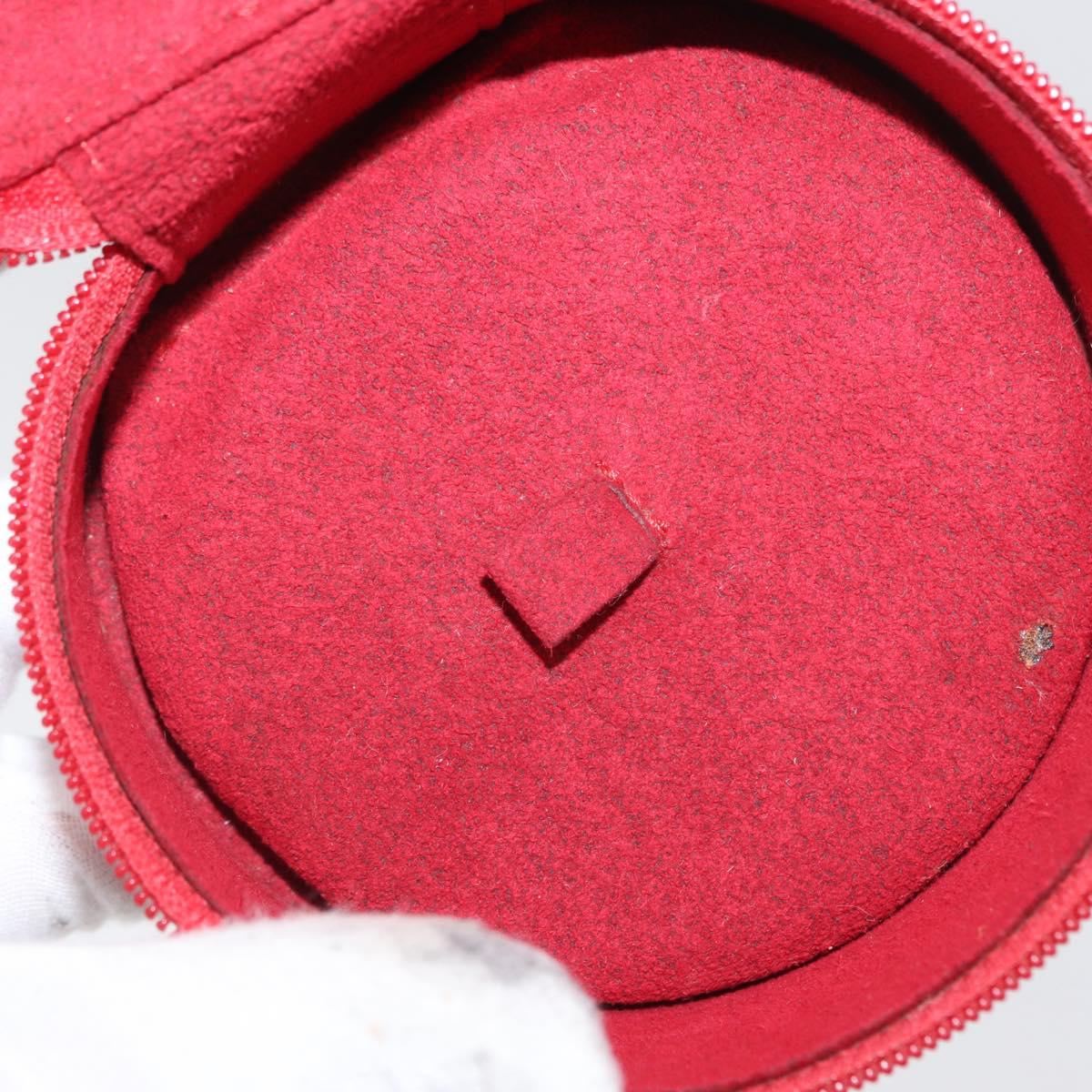 LOUIS VUITTON Epi Ecrin Bijoux 10 Jewelry Box Red M48217 LV Auth LNZ467