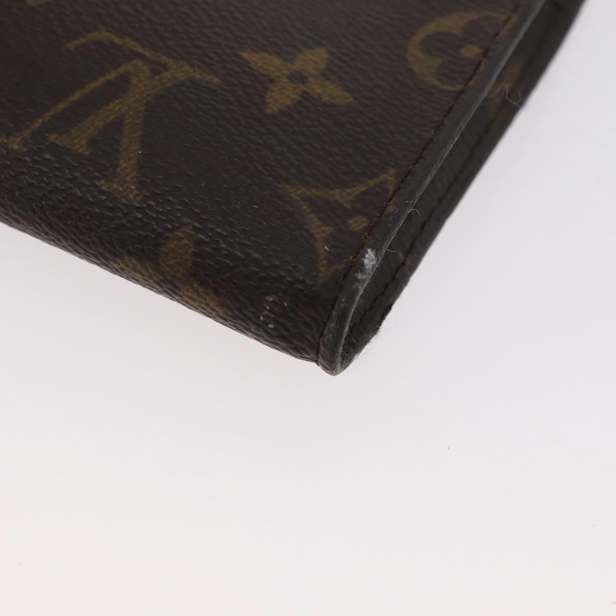 LOUIS VUITTON Monogram Bucket PM Accessory Pouch LV Auth LNZ469
