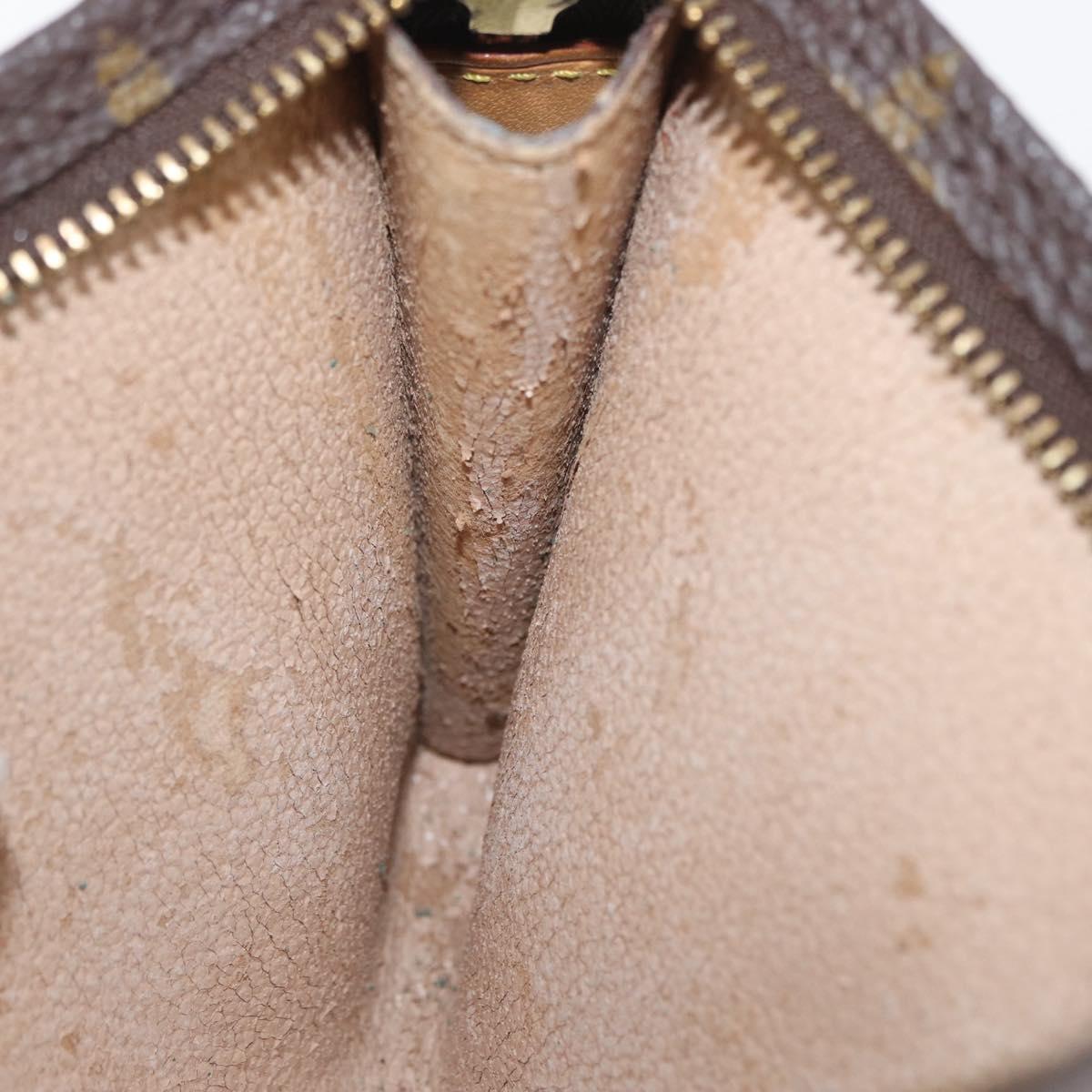 LOUIS VUITTON Monogram Bucket PM Accessory Pouch LV Auth LNZ469