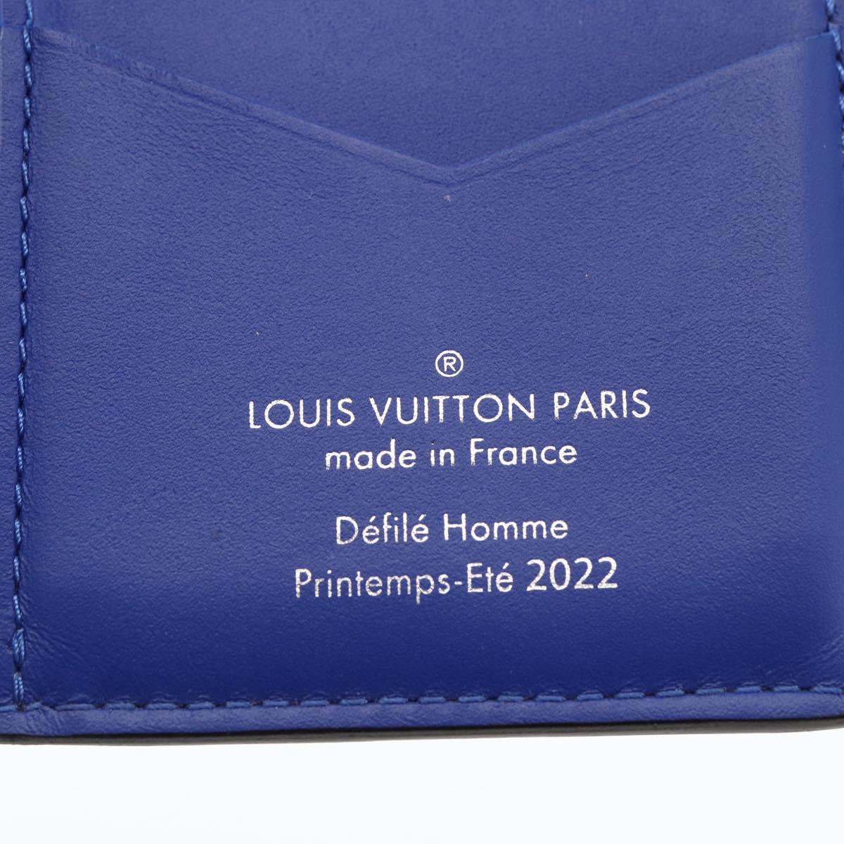LOUIS VUITTON Taurillon Clemence Organizer Depoche NM M81258 Auth LNZ472SAM