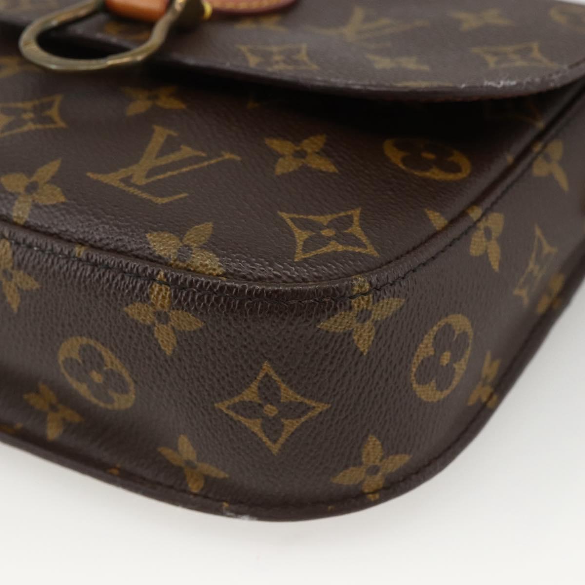 LOUIS VUITTON Monogram Saint Cloud MM Shoulder Bag M51243 LV Auth LNZ492
