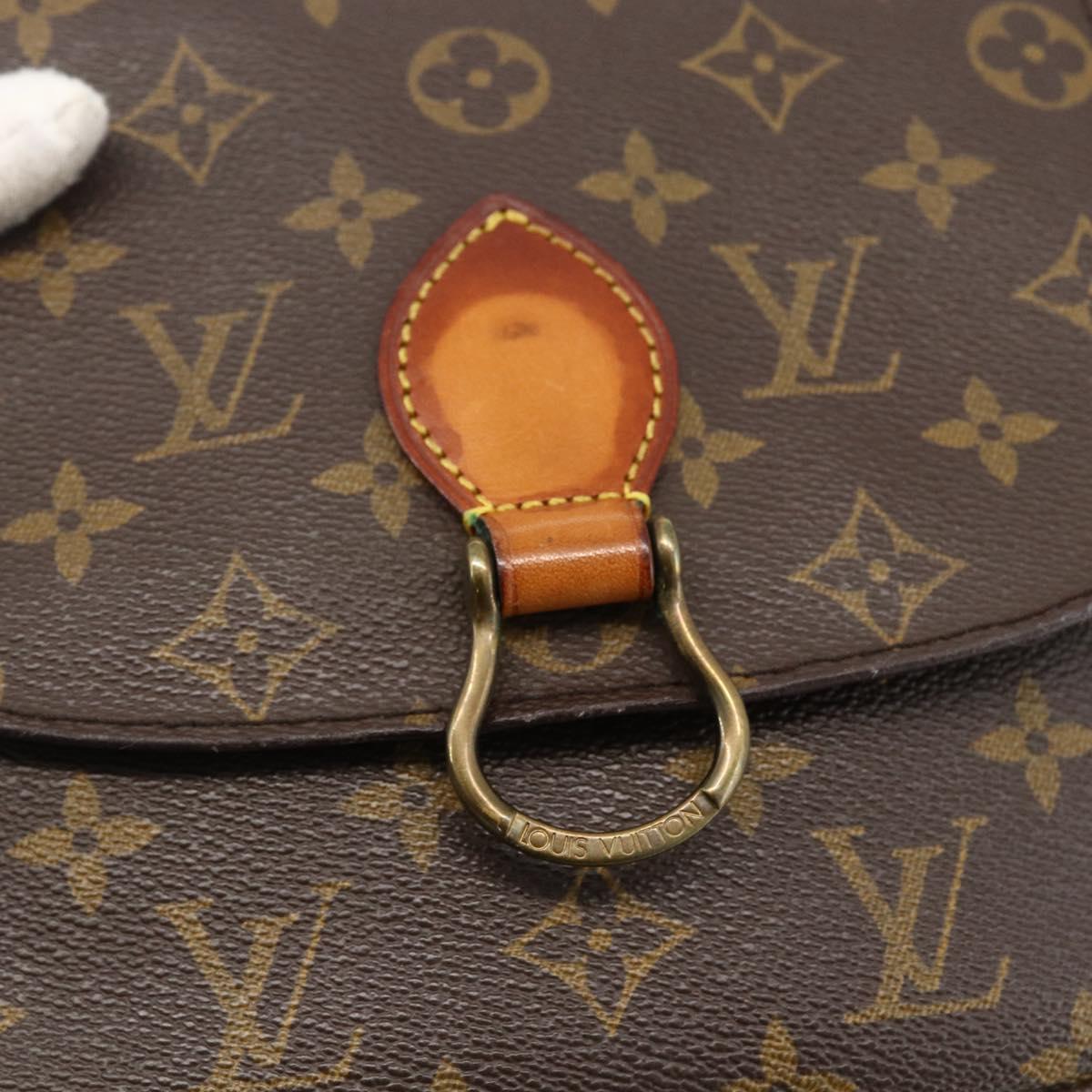 LOUIS VUITTON Monogram Saint Cloud MM Shoulder Bag M51243 LV Auth LNZ492