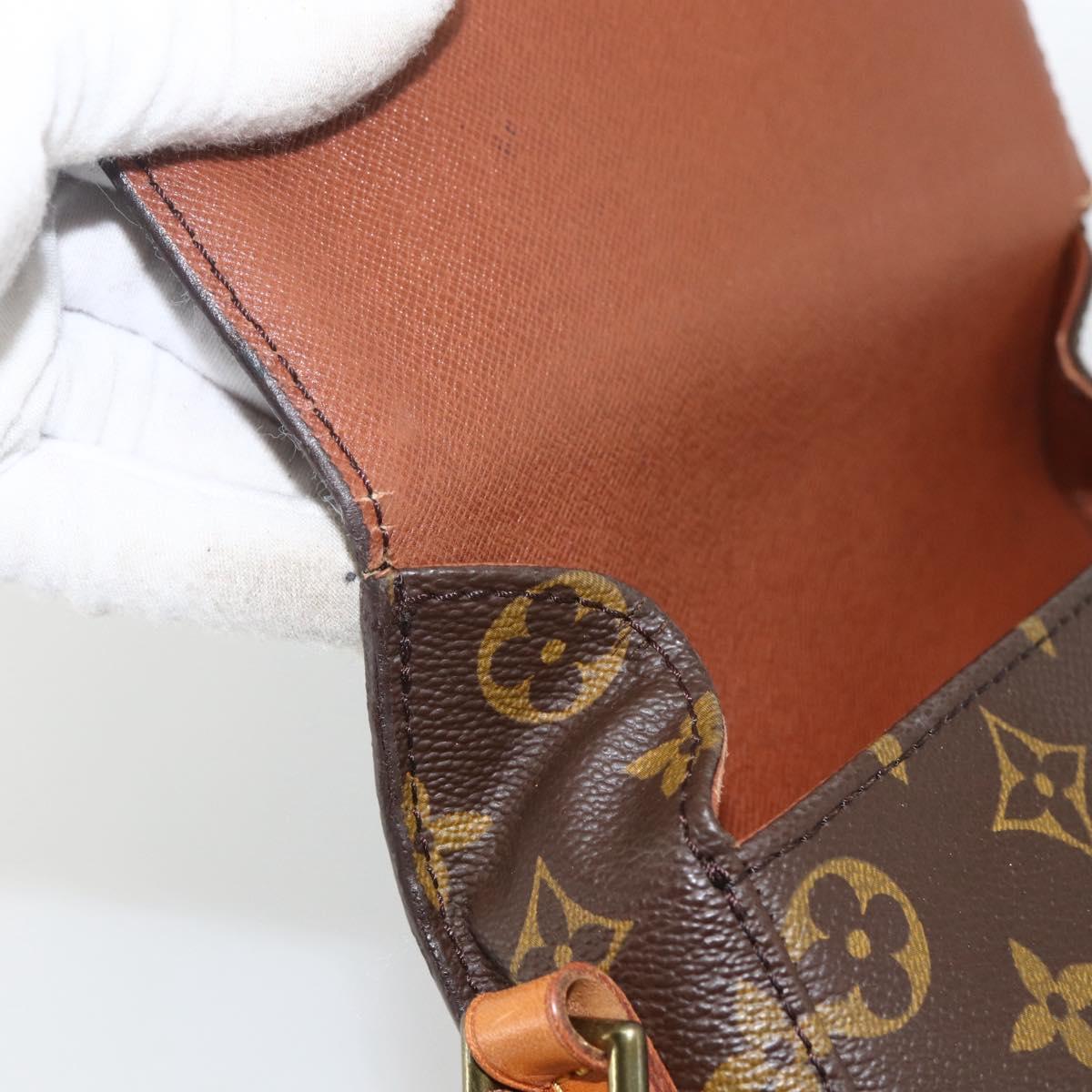 LOUIS VUITTON Monogram Saint Cloud MM Shoulder Bag M51243 LV Auth LNZ492