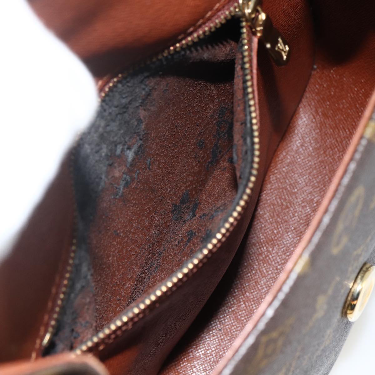 LOUIS VUITTON Monogram Saint Cloud MM Shoulder Bag M51243 LV Auth LNZ492