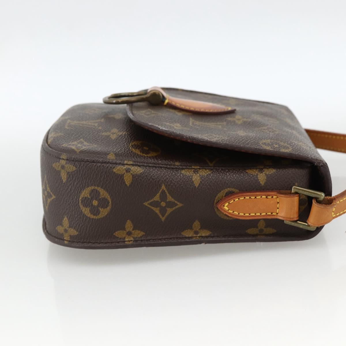 LOUIS VUITTON Monogram Saint Cloud MM Shoulder Bag M51243 LV Auth LNZ492