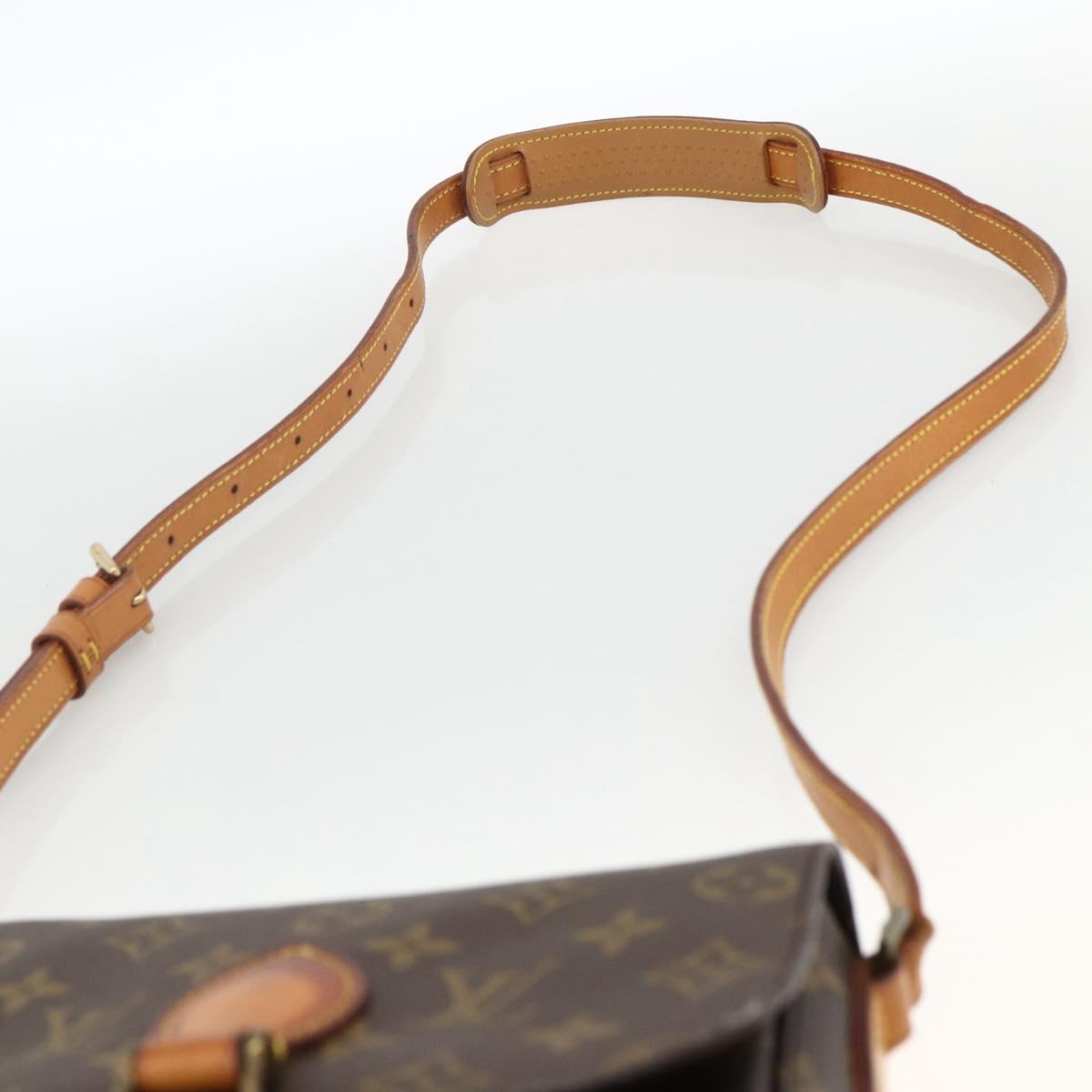LOUIS VUITTON Monogram Saint Cloud MM Shoulder Bag M51243 LV Auth LNZ492