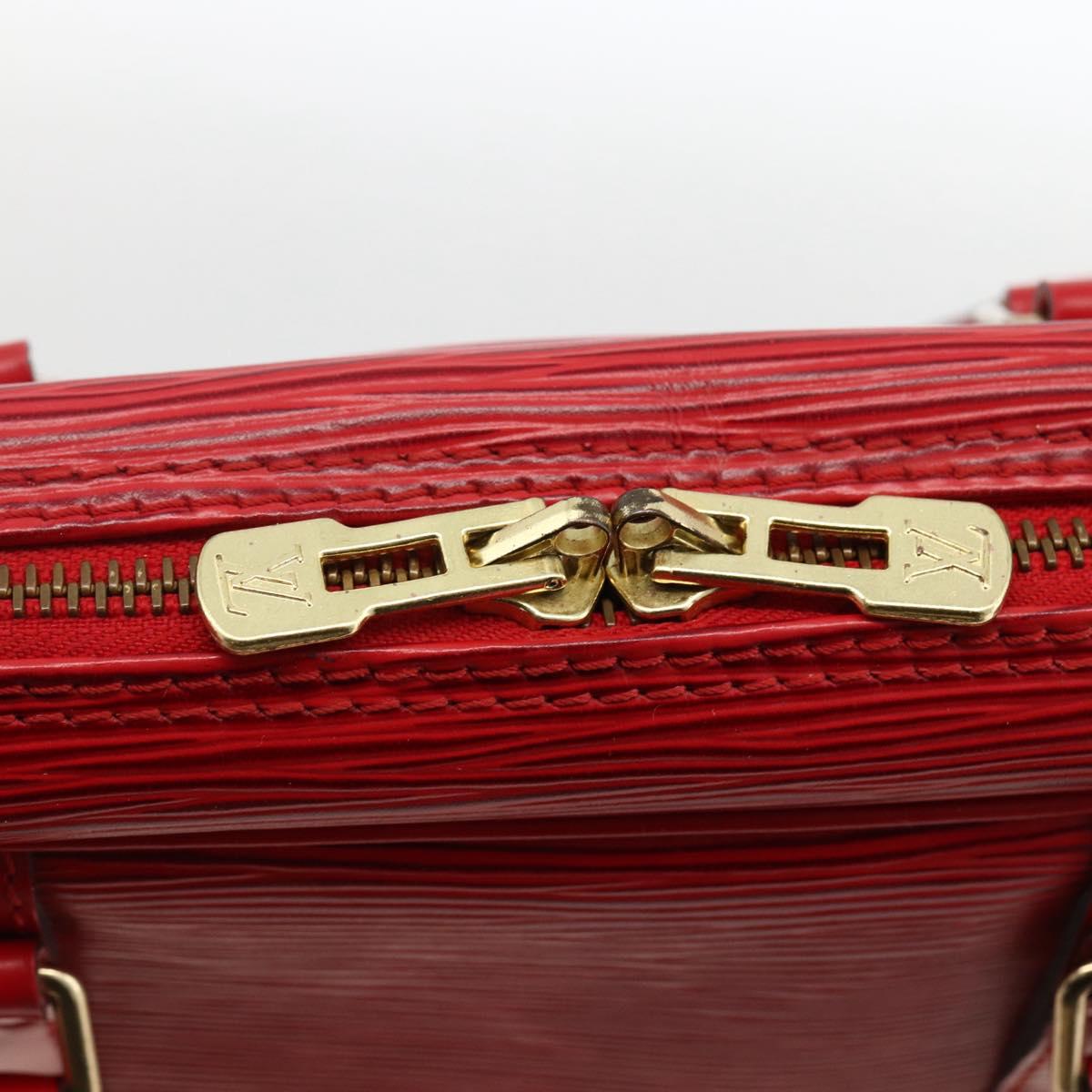LOUIS VUITTON Epi Porte Documents Voyage Business Bag Red M54477 LV Auth LNZ498