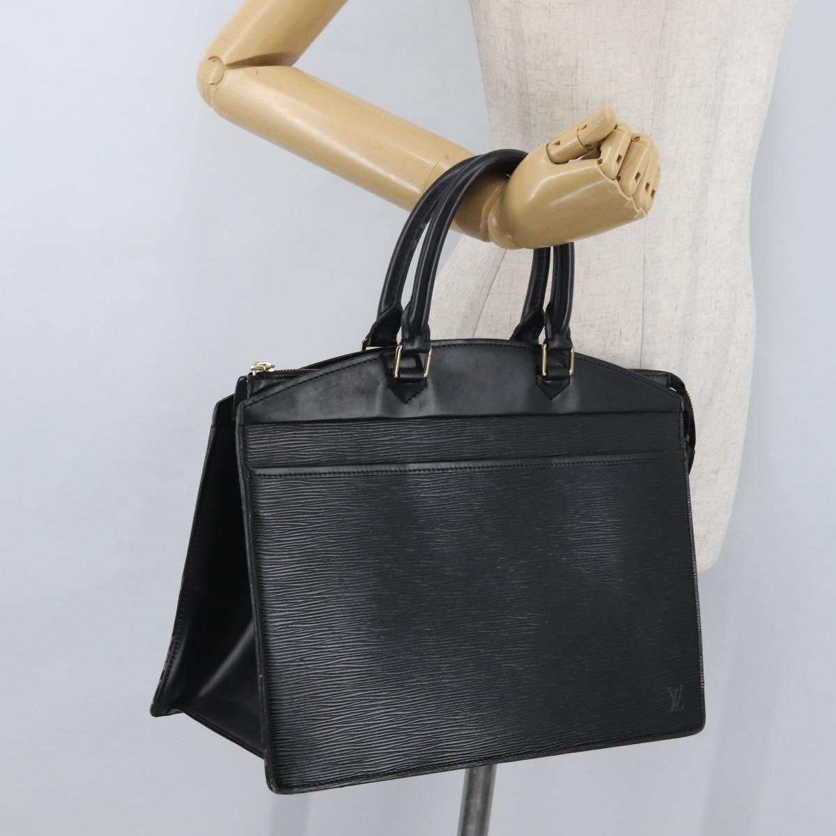 LOUIS VUITTON Epi Riviera Hand Bag Noir Black M48182 LV Auth LNZ499