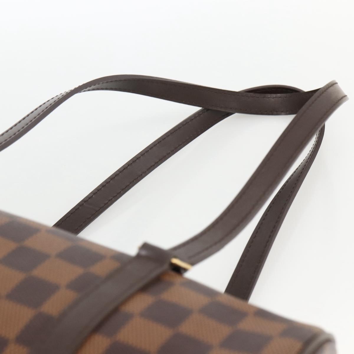 LOUIS VUITTON Damier Ebene Papillon 30 Hand Bag N51303 LV Auth LNZ506M