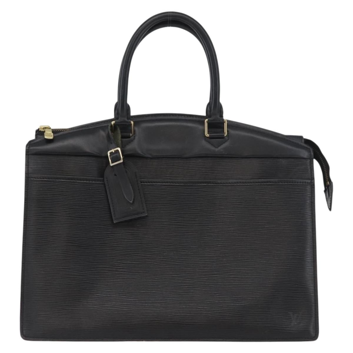 LOUIS VUITTON Epi Riviera Hand Bag Noir Black M48182 LV Auth LNZ511