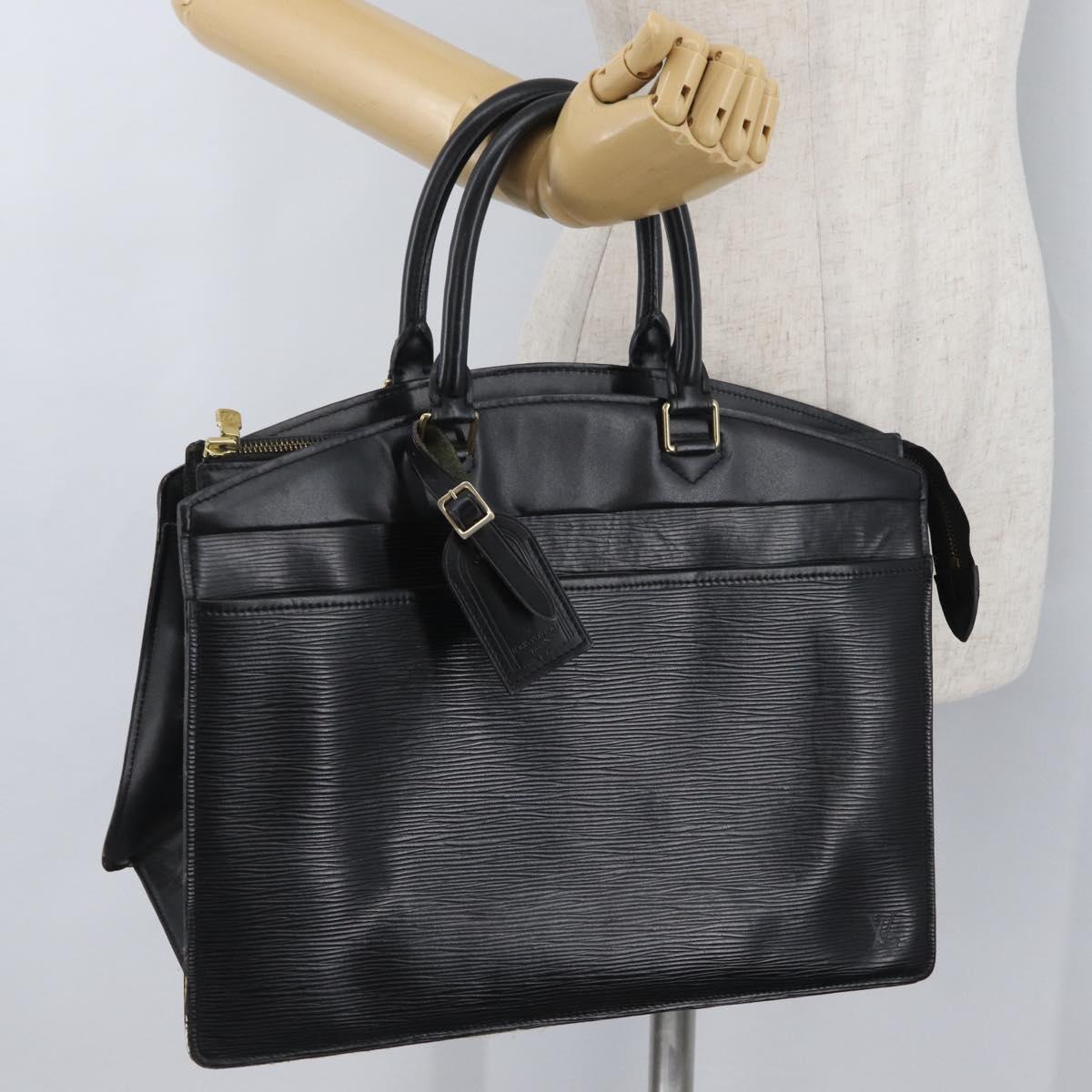 LOUIS VUITTON Epi Riviera Hand Bag Noir Black M48182 LV Auth LNZ511