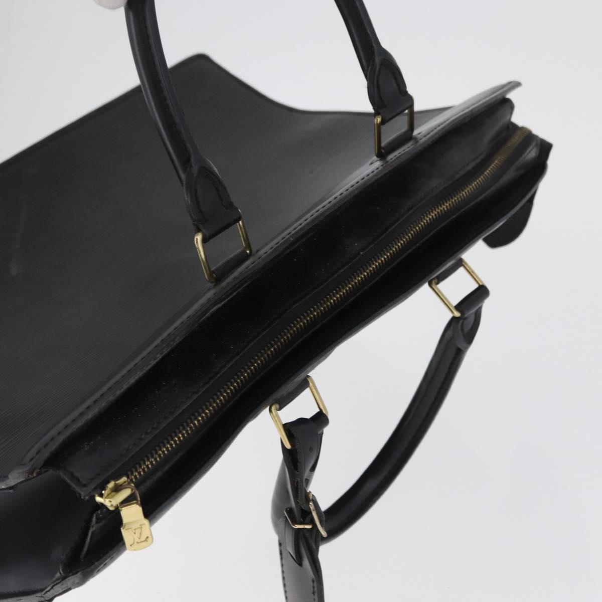 LOUIS VUITTON Epi Riviera Hand Bag Noir Black M48182 LV Auth LNZ511