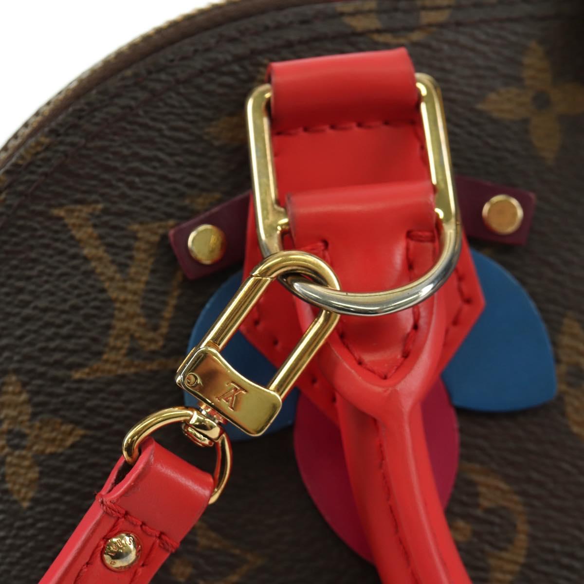 LOUIS VUITTON Monogram Totem Alma BB Hand Bag Red M41659 LV Auth LNZ513SAM