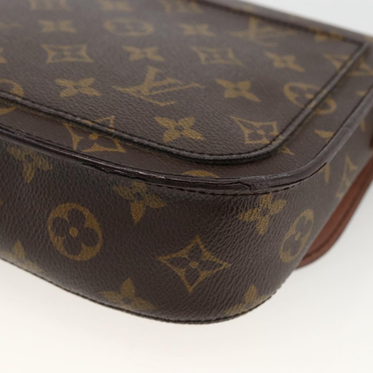 LOUIS VUITTON Monogram Saint Cloud MM Shoulder Bag M51243 LV Auth LNZ519