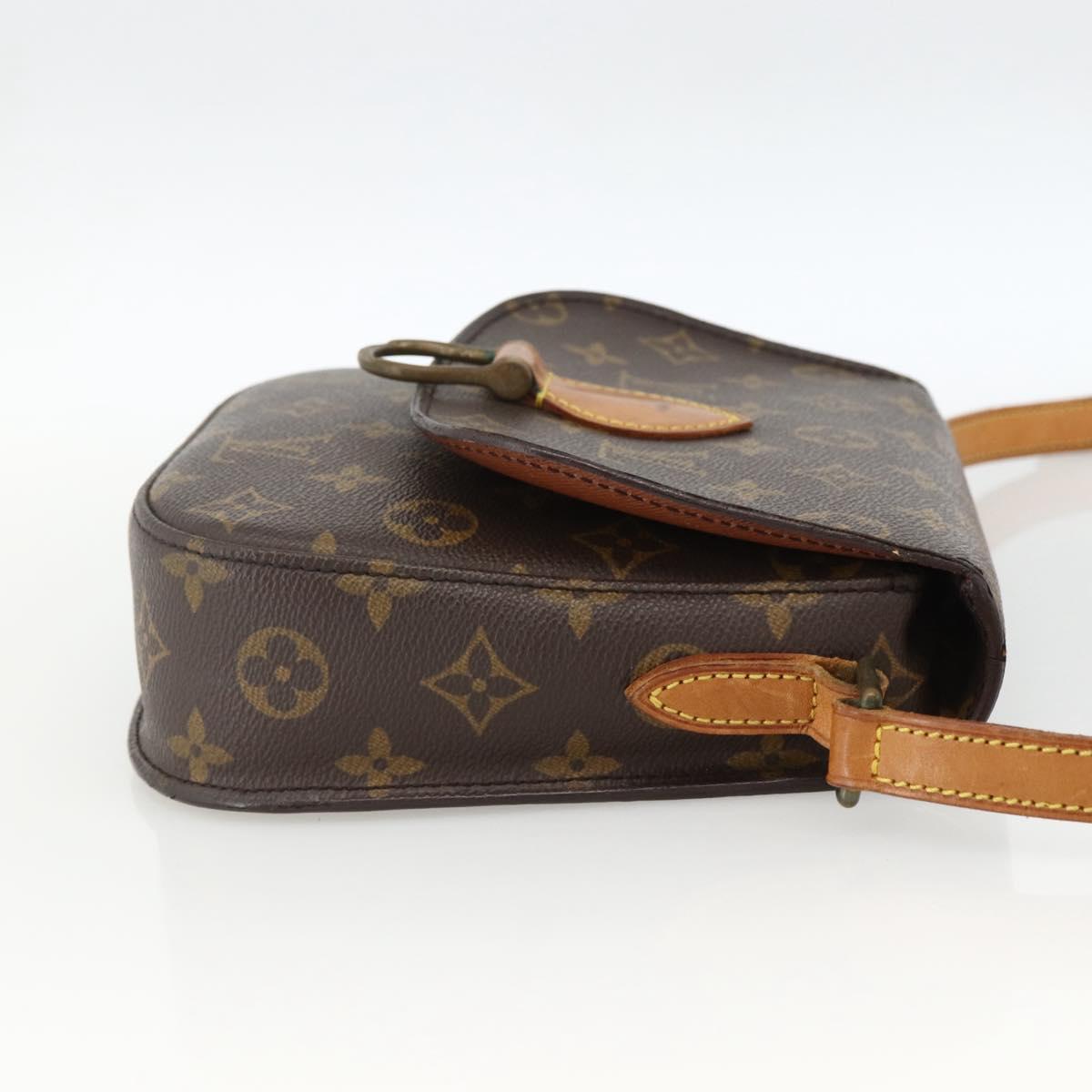 LOUIS VUITTON Monogram Saint Cloud MM Shoulder Bag M51243 LV Auth LNZ519