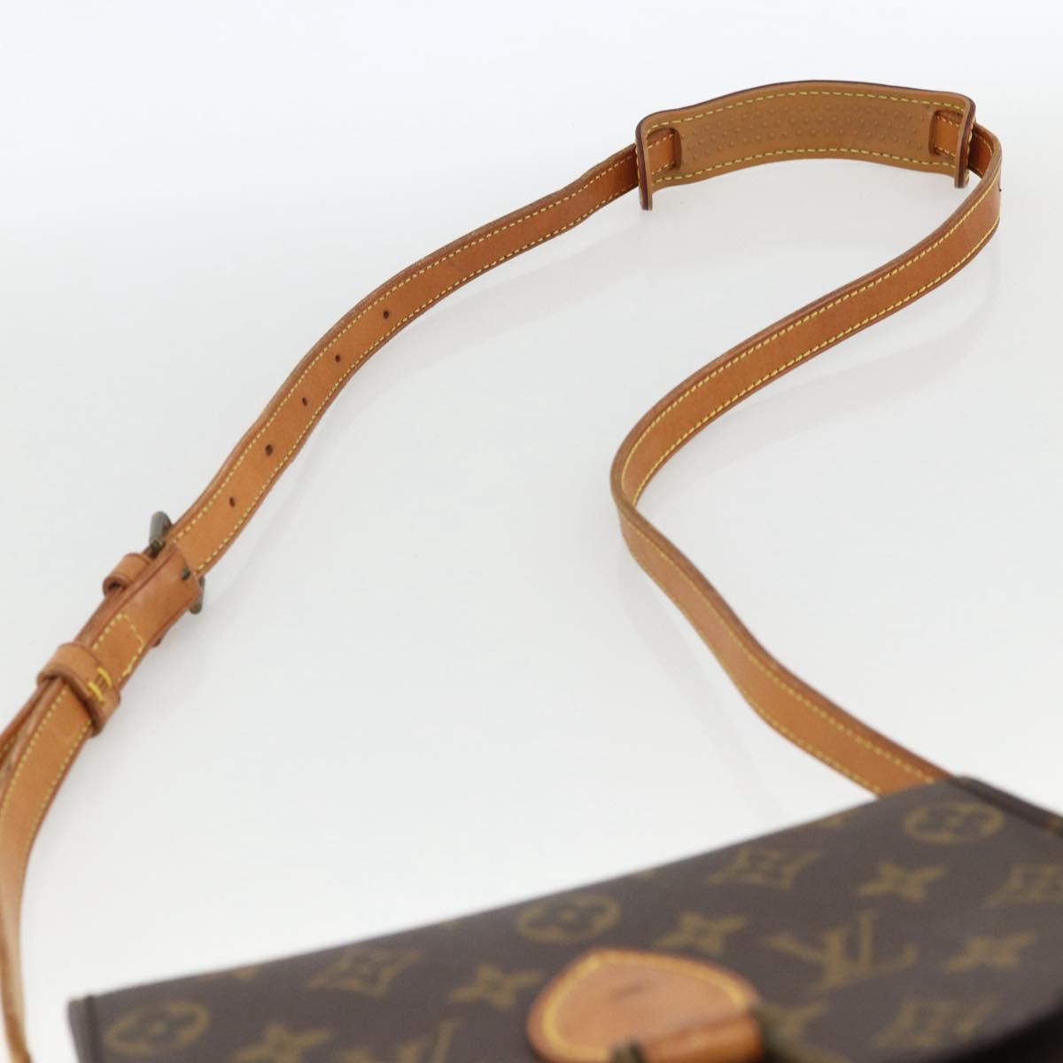 LOUIS VUITTON Monogram Saint Cloud MM Shoulder Bag M51243 LV Auth LNZ519