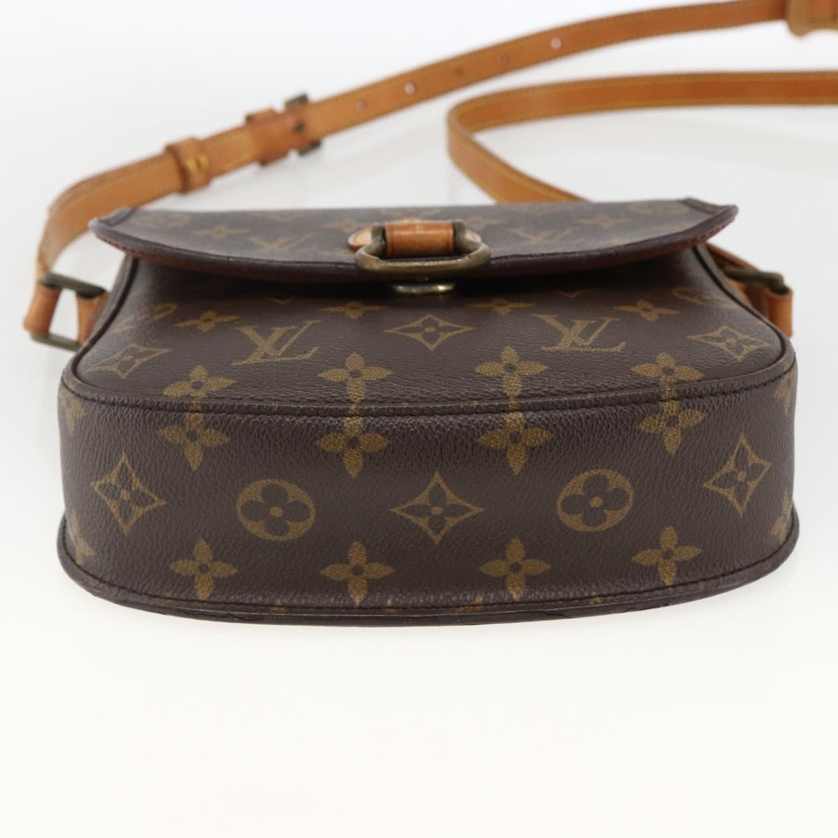 LOUIS VUITTON Monogram Saint Cloud MM Shoulder Bag M51243 LV Auth LNZ519