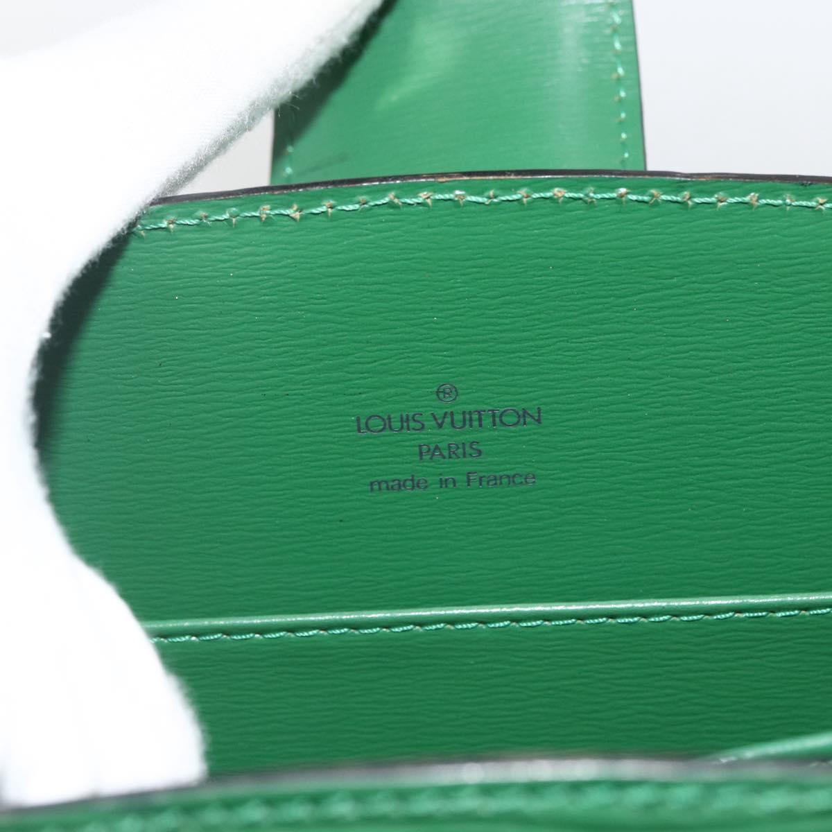 LOUIS VUITTON Epi Capuchin Shoulder Bag Green M52344 LV Auth LNZ522