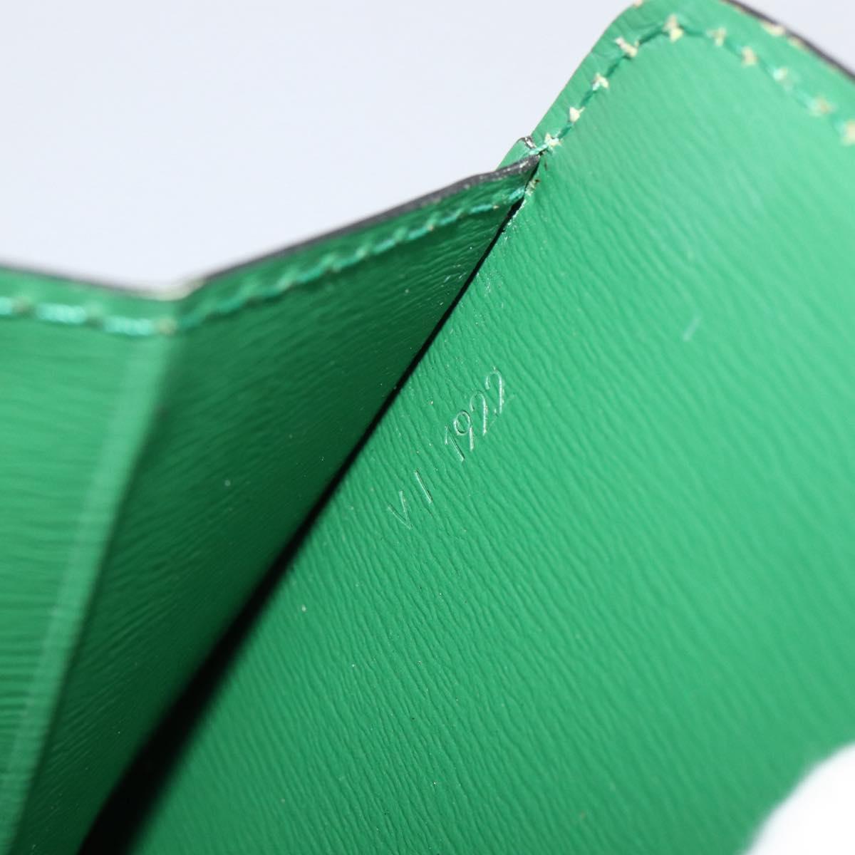 LOUIS VUITTON Epi Capuchin Shoulder Bag Green M52344 LV Auth LNZ522