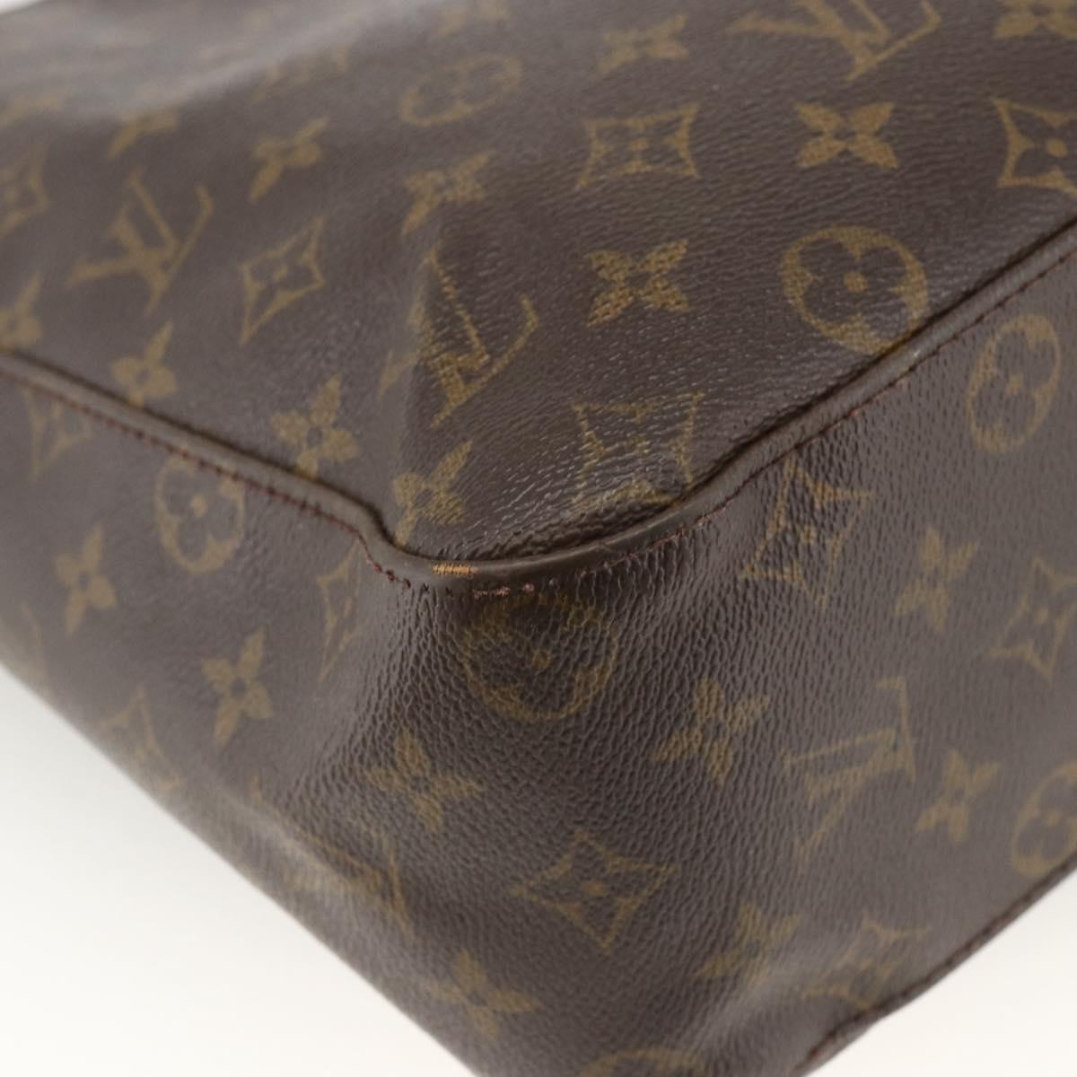 LOUIS VUITTON Monogram Looping GM Shoulder Bag M51145 LV Auth LNZ547
