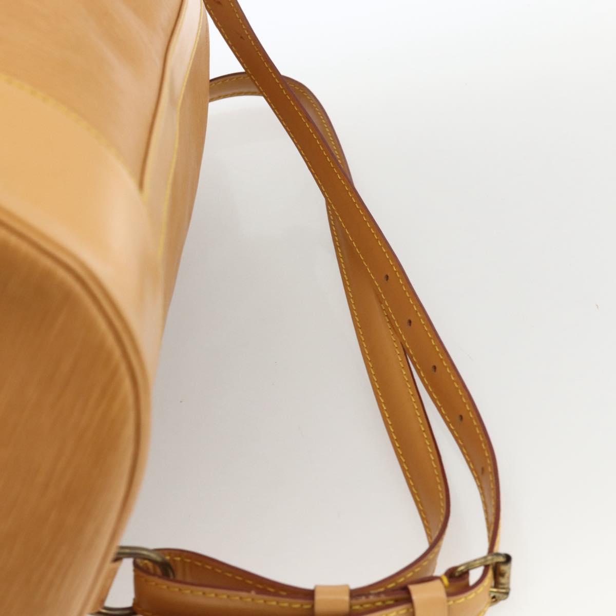 LOUIS VUITTON Epi Randonnee GM Shoulder Bag Beige LV Auth LNZ548