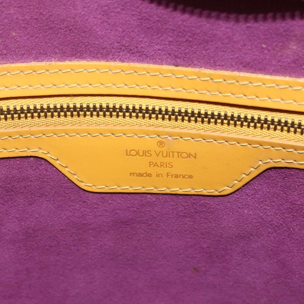 LOUIS VUITTON Epi Saint Jacques Shopping Shoulder Bag Yellow M52269 Auth LNZ549