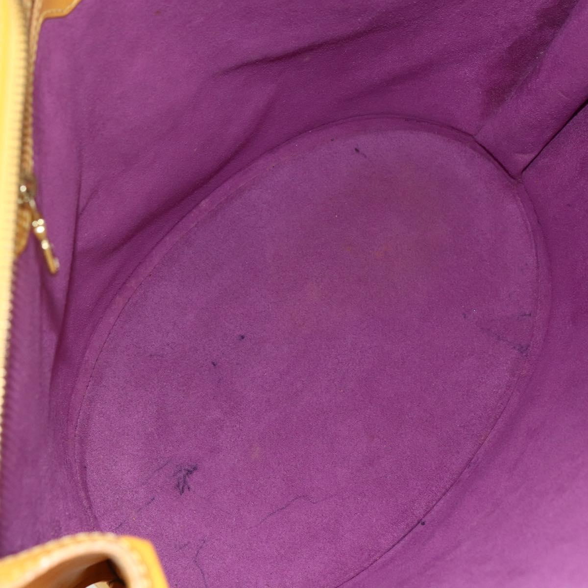 LOUIS VUITTON Epi Saint Jacques Shopping Shoulder Bag Yellow M52269 Auth LNZ549