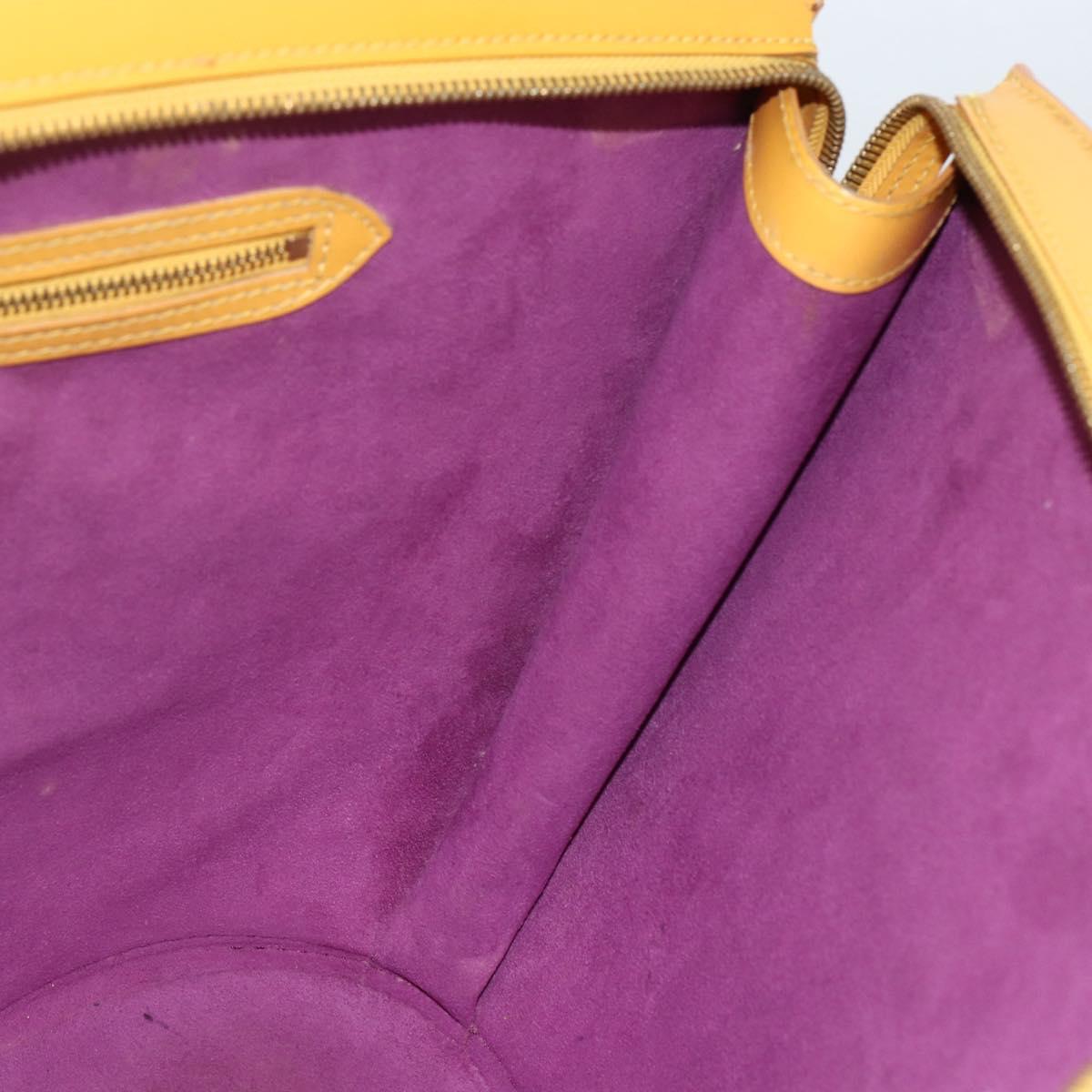 LOUIS VUITTON Epi Saint Jacques Shopping Shoulder Bag Yellow M52269 Auth LNZ549