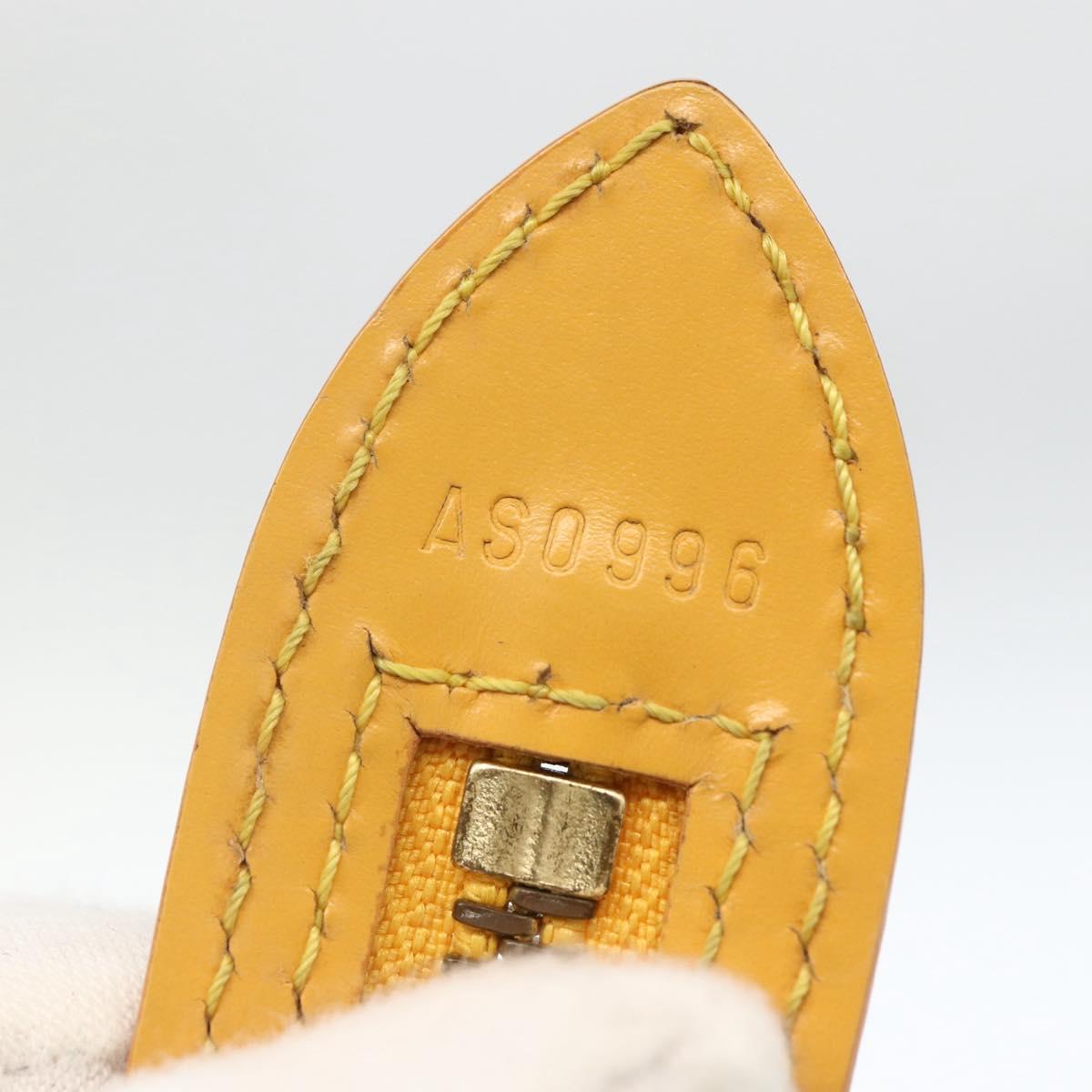 LOUIS VUITTON Epi Saint Jacques Shopping Shoulder Bag Yellow M52269 Auth LNZ549