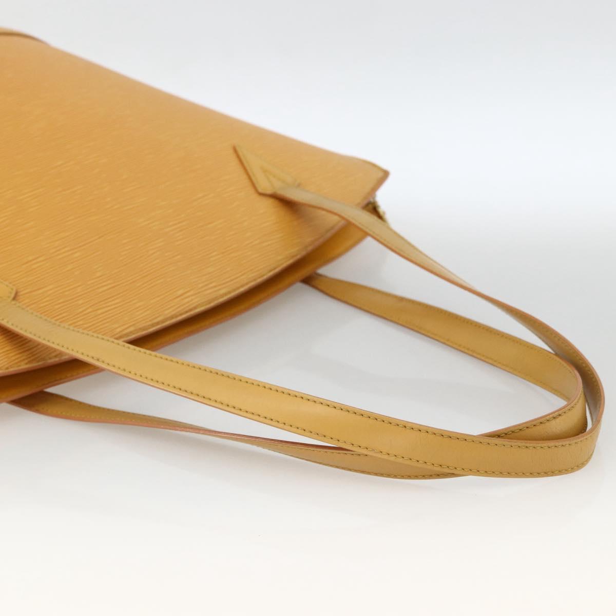 LOUIS VUITTON Epi Saint Jacques Shopping Shoulder Bag Yellow M52269 Auth LNZ549