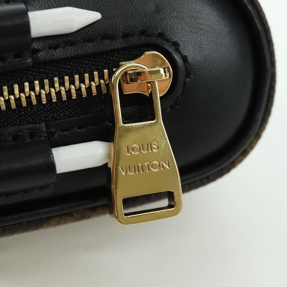 LOUIS VUITTON Monogram Golf Andrews Golf Ball Case GI0826 LV Auth LNZ550M