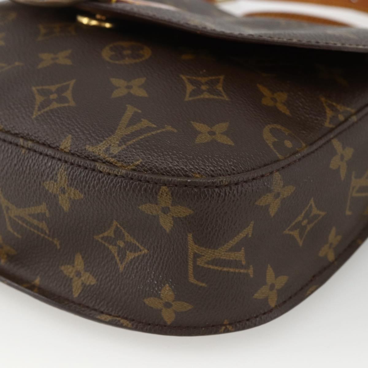 LOUIS VUITTON Monogram Saint Cloud GM Shoulder Bag M51242 LV Auth LNZ555